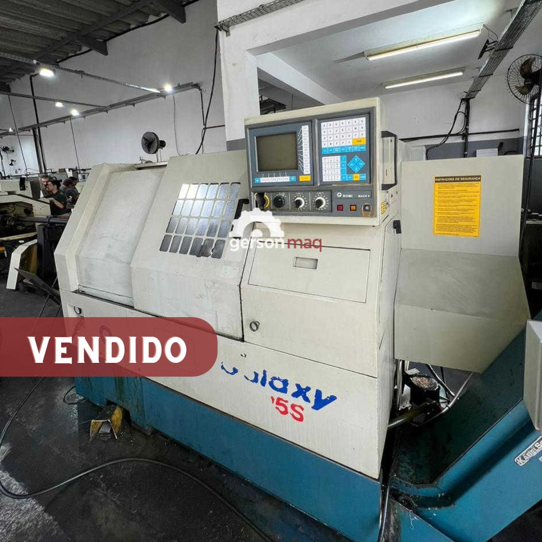 TORNO CNC ROMI GALAXY 15 S ANO 99